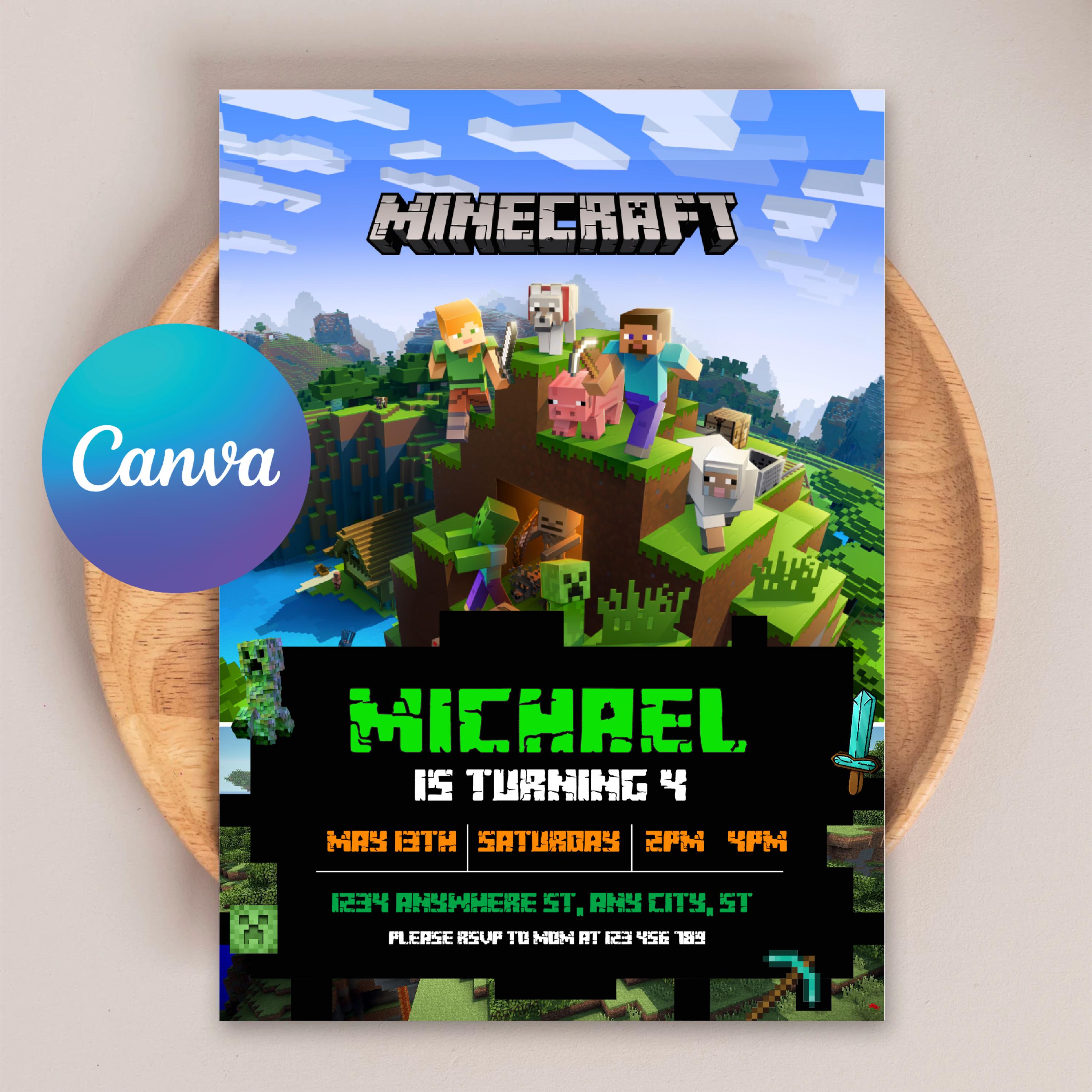 Editable Canva Template - 5x7