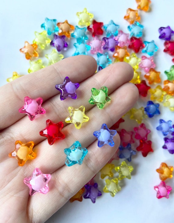 Acrylic Bead Mix - Cute Kawaii Kandi Jewelry Supply