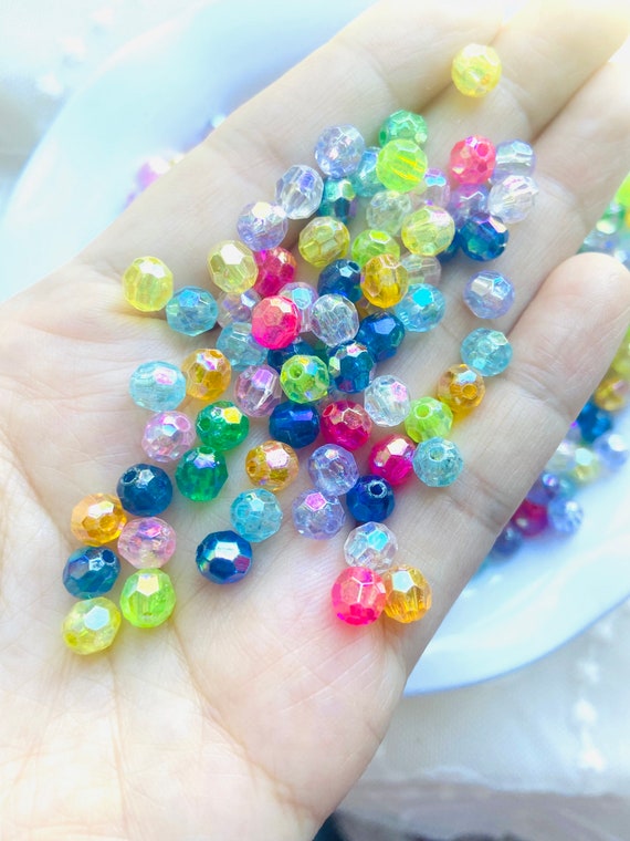 Acrylic Bead Mix - Cute Kawaii Kandi Jewelry Supply