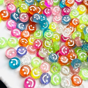 VENOFEN 50PCS Mix Color Hair Beads for Braids Kawaii Surface Dreadlock  Beads Candy Color Acrylic Beads for Children Hair Decoration Hair Beads