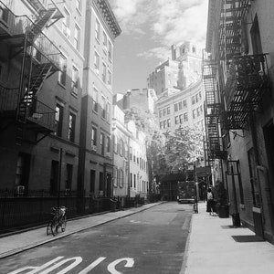 West Village - Gay Street- Print (Black and White)