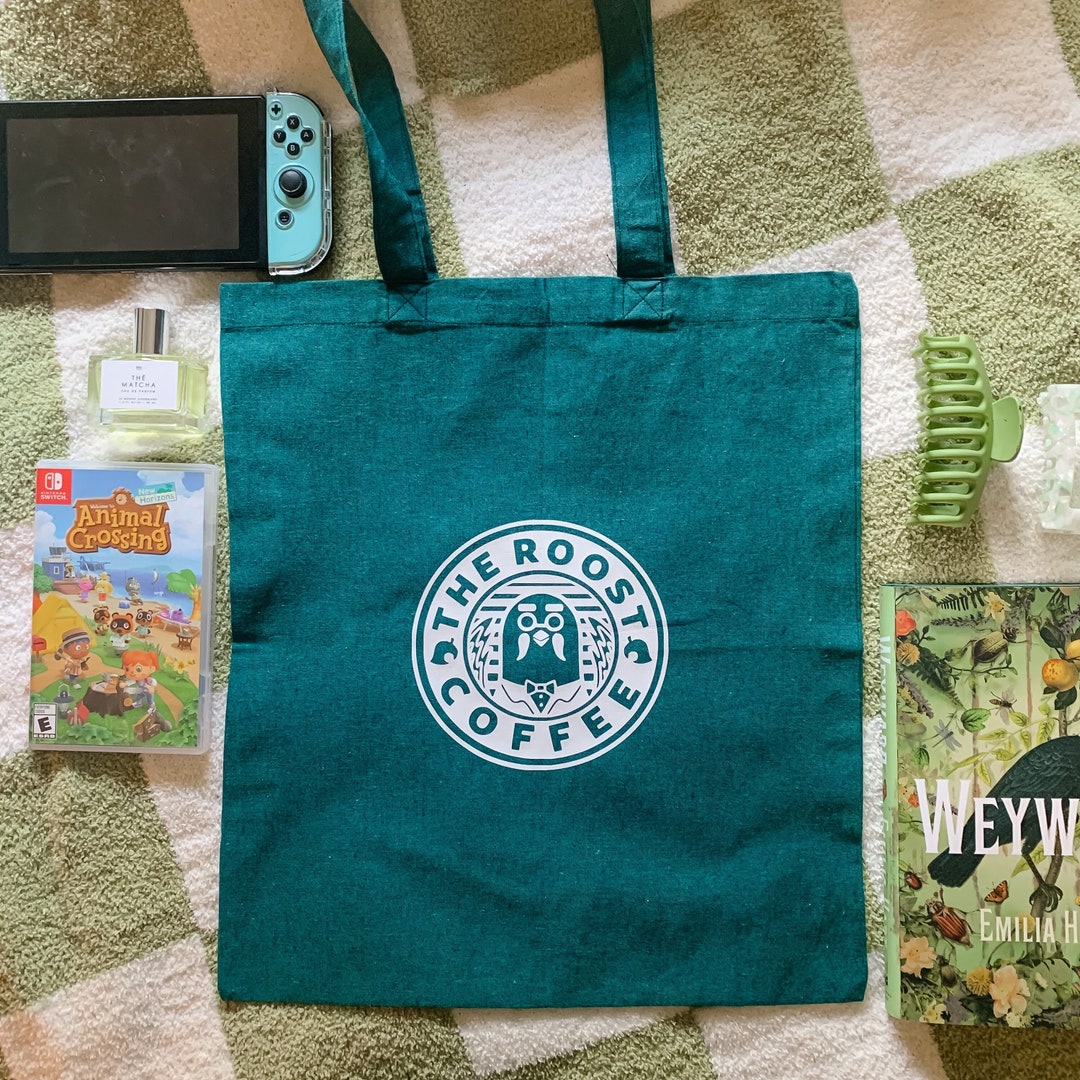 Animal Crossing Tote Bag, ACNH Tote Bag, Animal Crossing Gift, Video