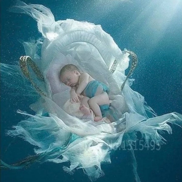 DIY Sleeping Baby in a Basket Partial Drill Diamond Painting Craft Kit