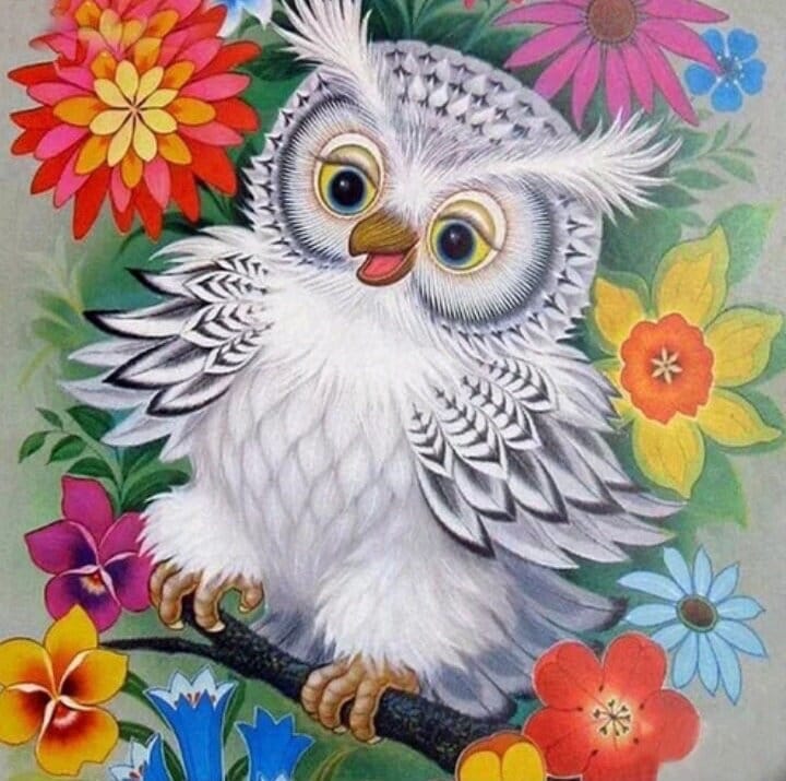 Owl Stand on Tree - Special Diamond Painting – Paint by Diamonds