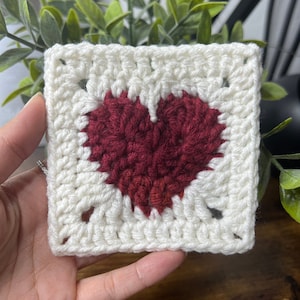 heart granny square