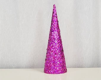 Wild Orchid Glitter Tree: Handgemachtes Party Herzstück