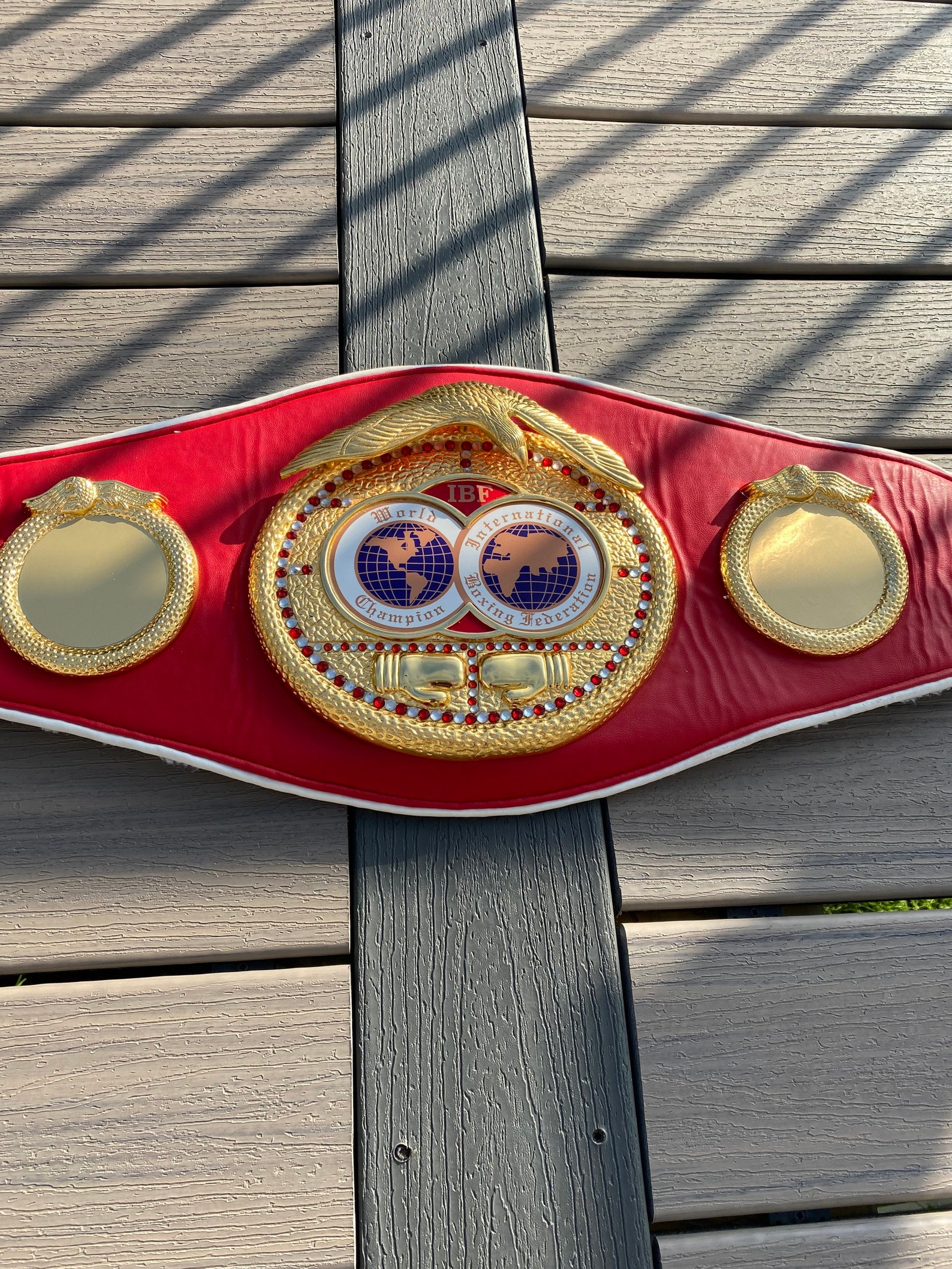 IBF Boxing Championship Belt Adult Size Same Day Shipping Etsy