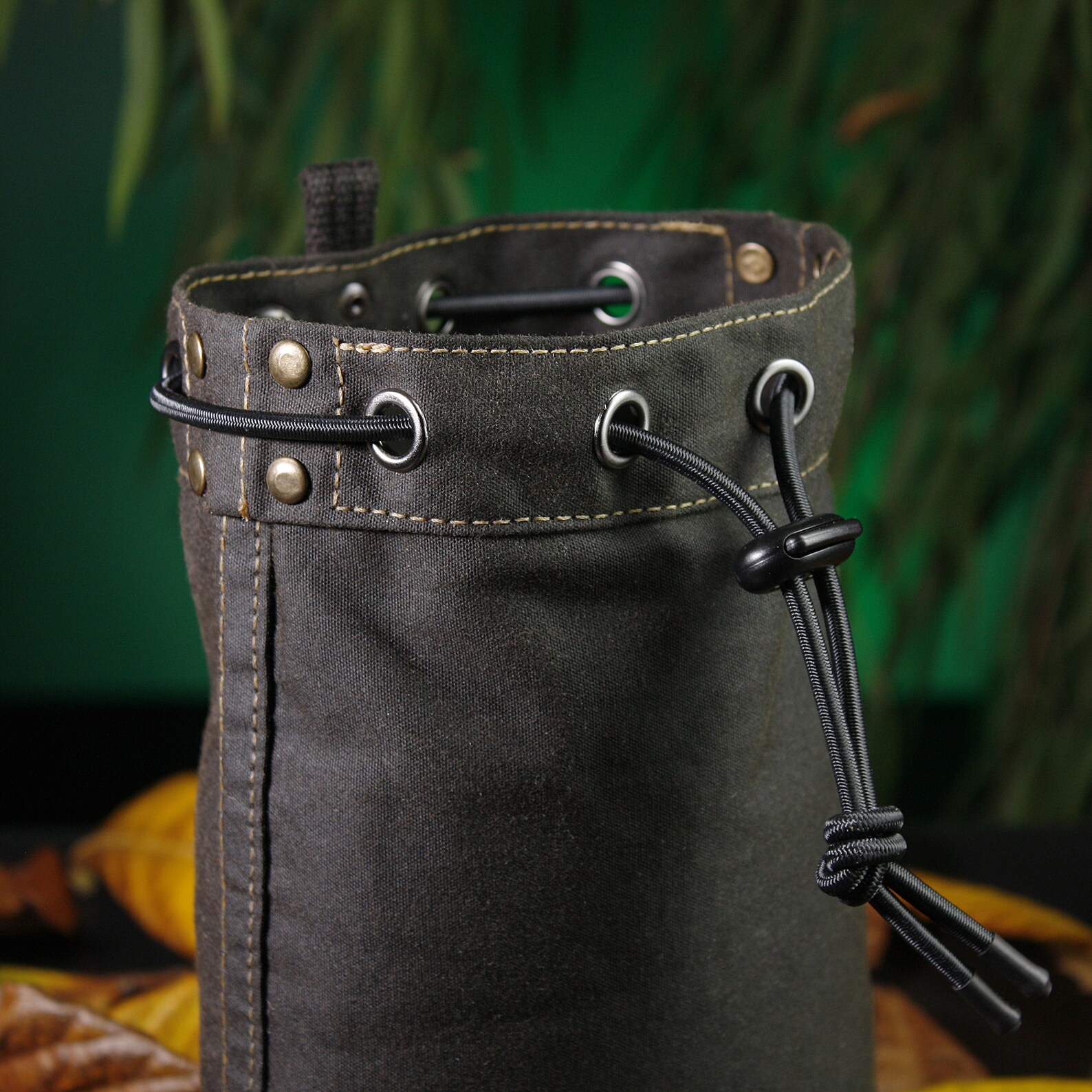 Oilskin Foraging Pouch Camping/hiking/bushcraft Small Etsy