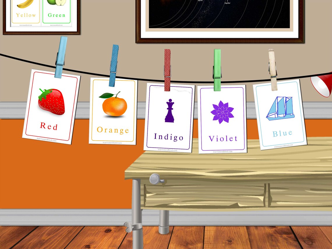 A4 Printable Flash Cards Bundle Etsy