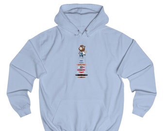 YeStoreGB Kanye West Hooded Sweatshirt Minimalist Album Collage