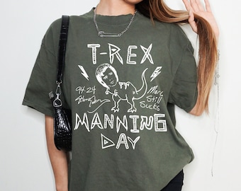 T Rex 90er Jahre Film Unisex T-Shirt Ethan Embry Manning Day Shirt Musical Rock Tee Fairycore Grunge Kleidung Y2K Ästhetische Weirdcore Geschenk für