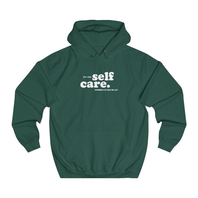 Self Care Hoodie, Mac Self Care merch, Swimming Hoodie 