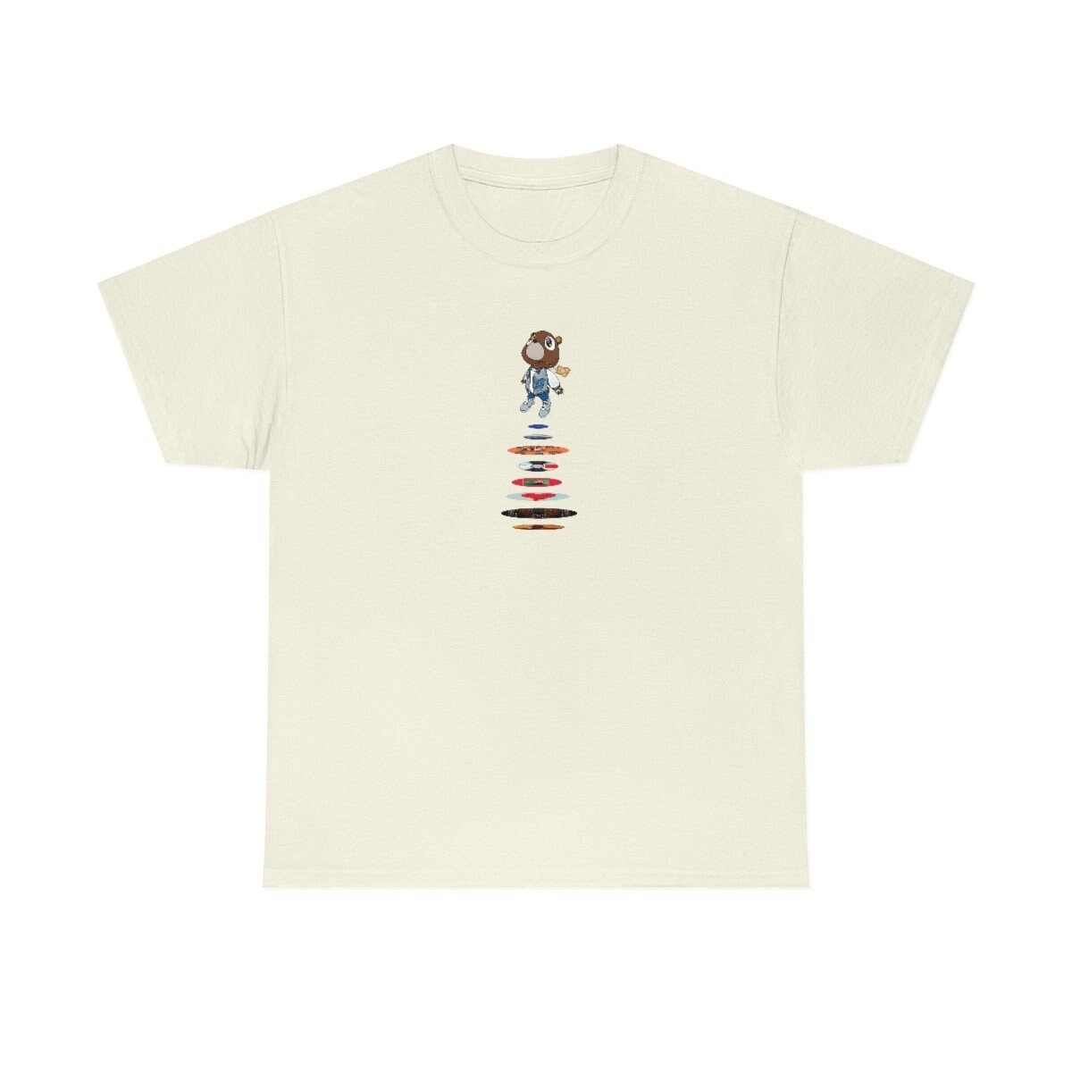 Discover Kan West Graduation T-shirt , The College Dropout
