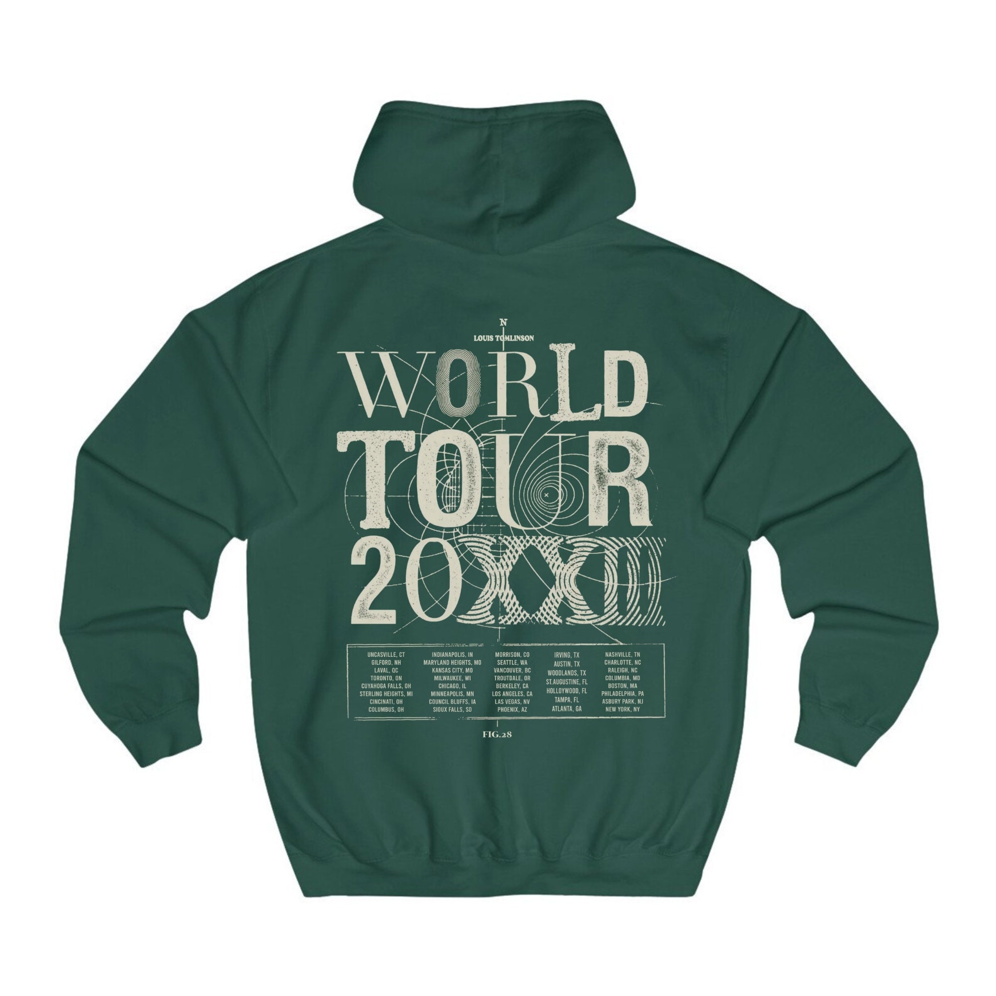 AZumiCreative Louis Tomlinson Shirt merch Walls Tshirt Birthday Gift Vintage 90's Tour Unisex T-Shirt