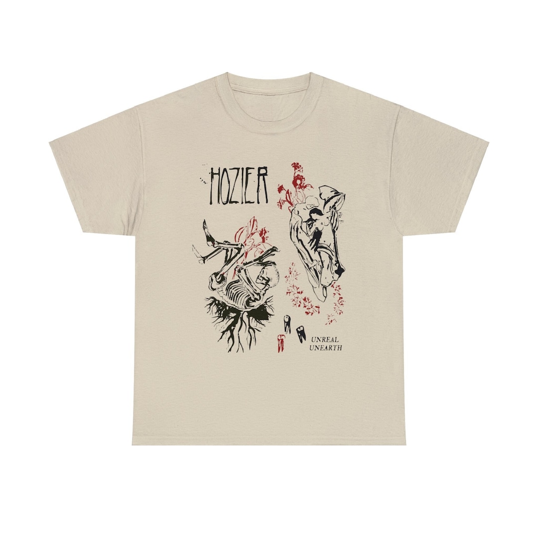 Unreal Unearth Hozier Sweatshirt, Hozier Tour 2023 Shirt, Vintage ...