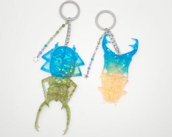 Extra Large Glitterbug Keychains