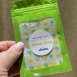 Oh, SNAP Dotz (lemon Heads Scent) - the ORIGINAL Scented Glue Dots