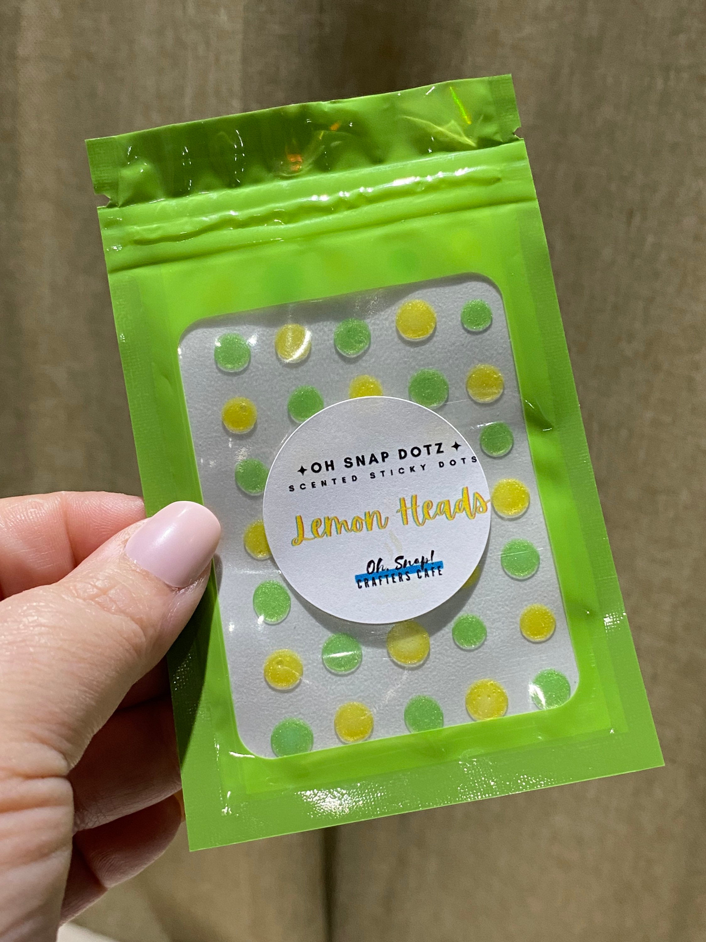 Oh, SNAP Dotz (lemon Heads Scent) - the ORIGINAL Scented Glue Dots
