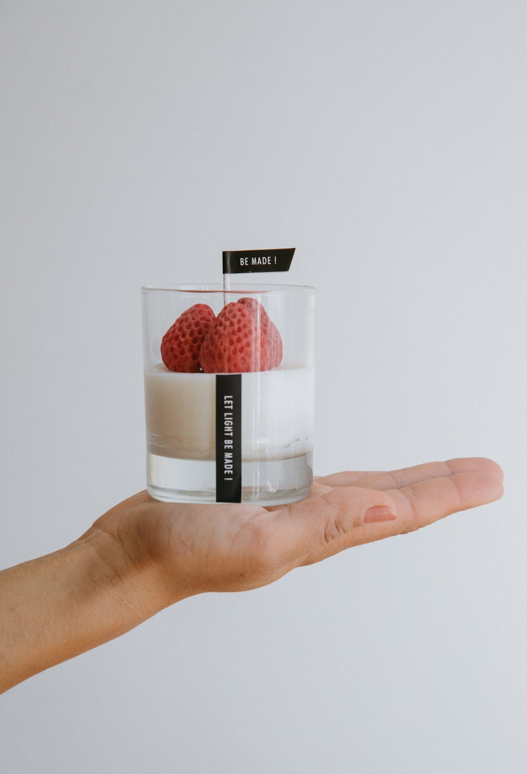 Bougies à La Fraise