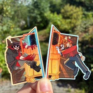 Doorman and Drifter Deadlock Sticker Set