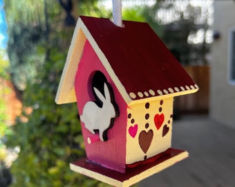 Cute City Shop Salon Decorative Birdhouse Village City Bird houses Neat Gifts 