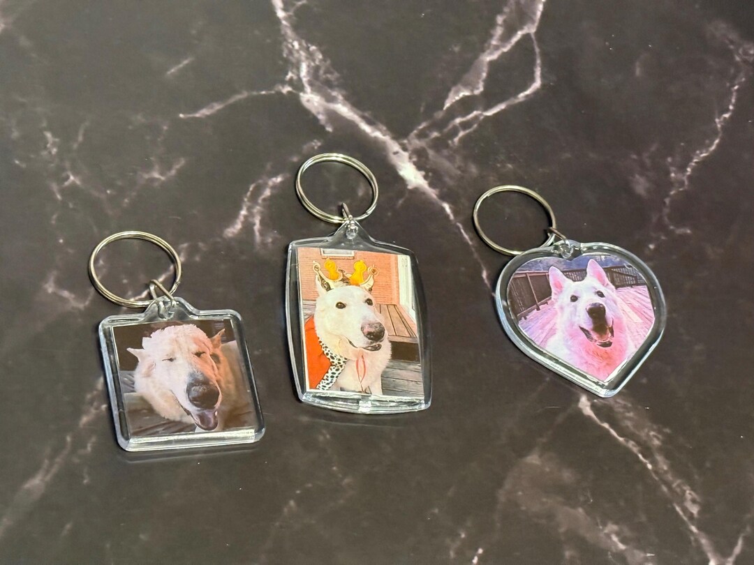 Custom Photo Keychain - Etsy