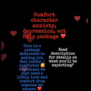 Comfort character comfort box