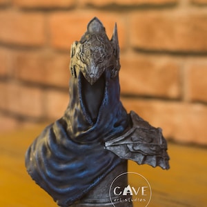 Dark Souls Artorias the Abysswalker  Statue/Bust, Dark Souls Figurine, Hand Painted Resin Statue,Gift for Gamer