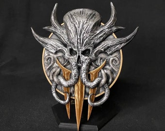Baldur&#39;s Gate Logo Decoration, Baldurs Gate 3 Statue, Gamer Room Decor, Baldurs Gate logo for gamer fan