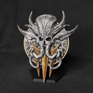 Baldur's Gate Logo Decoration, Baldurs Gate 3 Statue, Gamer Room Decor, Baldurs Gate logo for gamer fan