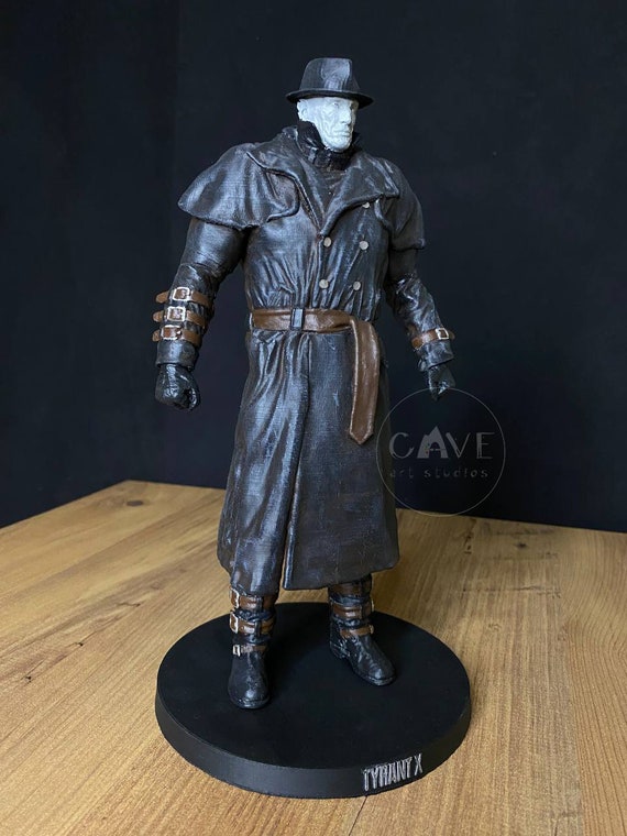 Resident Evil 2 Tyrant Statue, Mr X Figure, Resident Evil Gift
