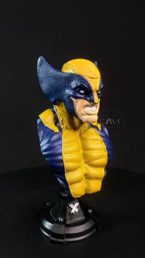 Wolverine Bust, Deadpool and Wolverine, Wolverine Painted