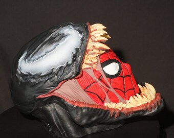 マーベル スパイダーマンヴェノム ヘッドフォンスタンド ヴェノム/スパイダーマン ヘッドホンスタンド スパイダーマン