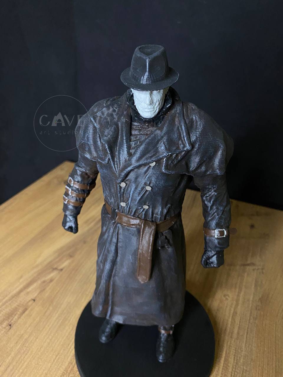 Mr X Resident Evil 2 by Niloartist, Game Art, Sculpture