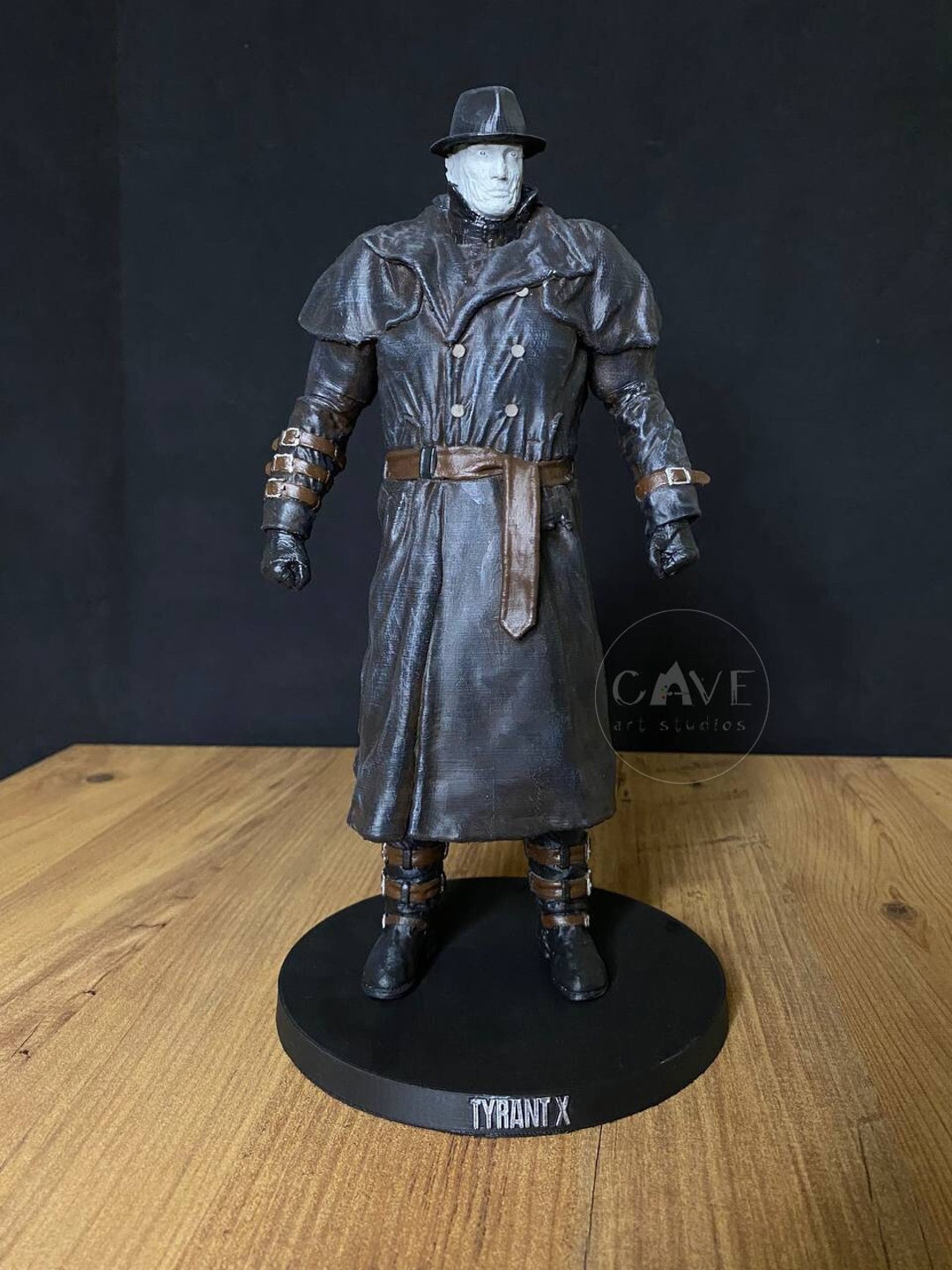 Resident Evil 2 Tyrant Statue, Mr X Figure, Resident Evil