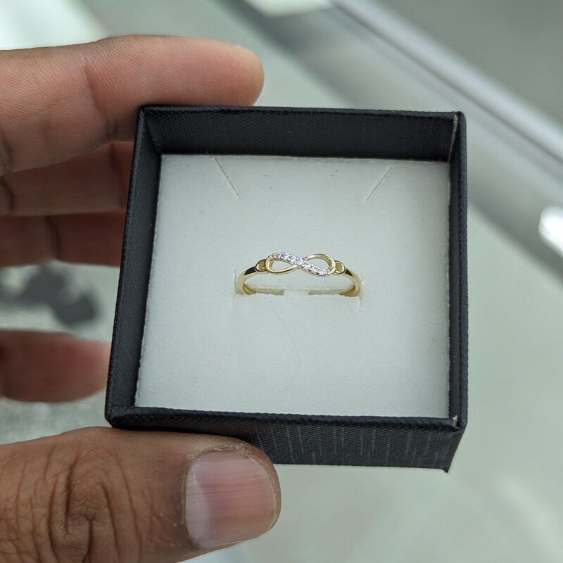 Gold Infinity Ring - Etsy