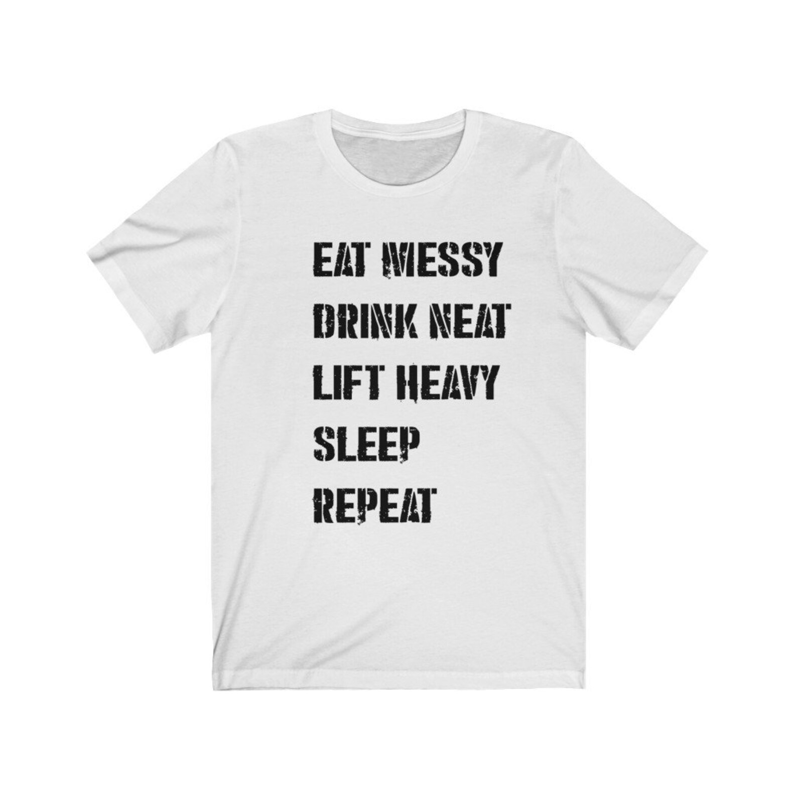 whiskey and weights t shirt