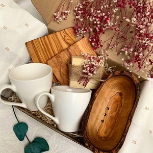 Milla Mocca Personalisierte Geschenkbox - Handgemachte Olivenölseife - Kastilien Seife