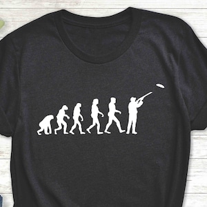 Camisa De Tiro De Trampa, Tiro De Paloma De Arcilla De Evolución, Regalo De Papá, Deporte De Tiro De Arcilla, Tee Gráfica de Tiro De Skeet