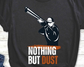 Camiseta gráfica de tiro al plato, camiseta de tiro al plato