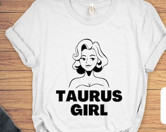 Girl T-Shirt: Sternzeichen Astrologie Geburtstagsgeschenk