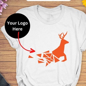 Custom Logo T-Shirt: Personalized Writing Saying Tee