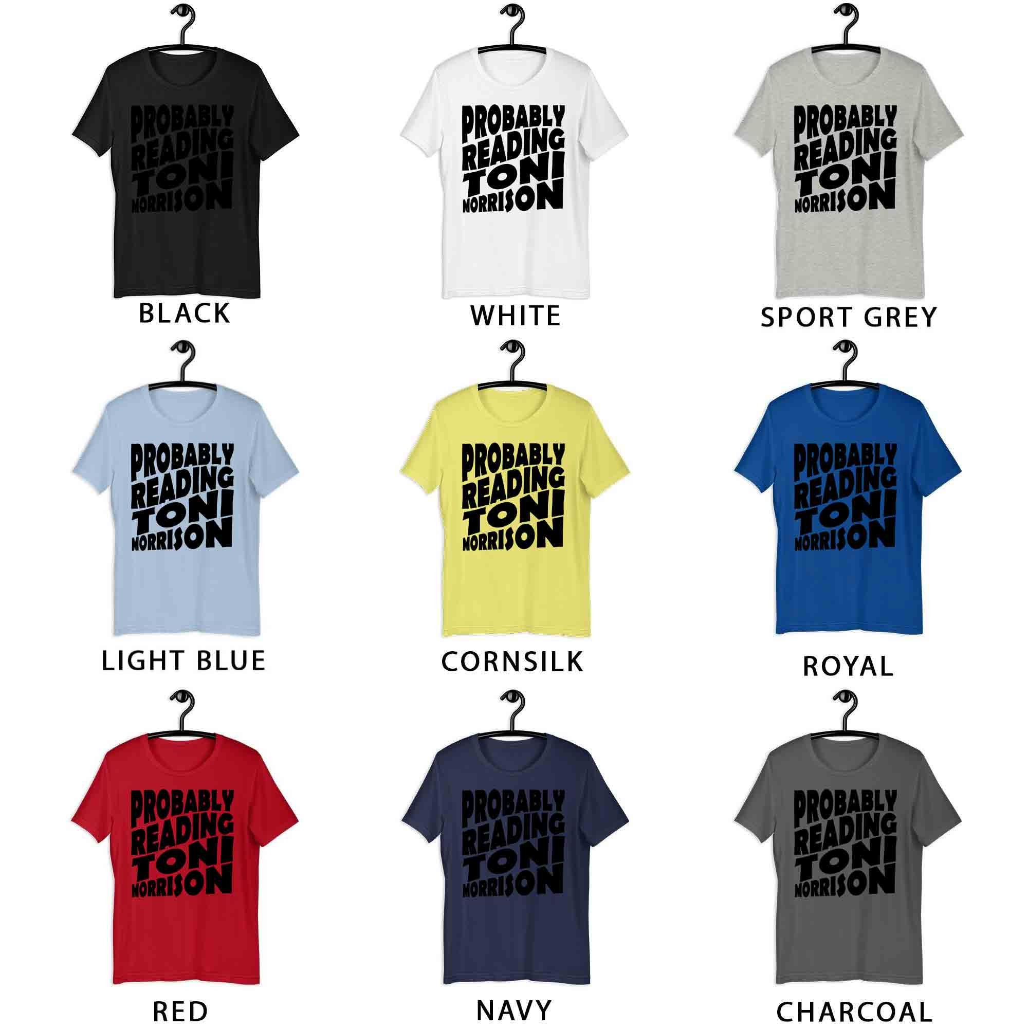 Toni Morrison T-shirt, Book Lover Shirt, Bookish Shirt