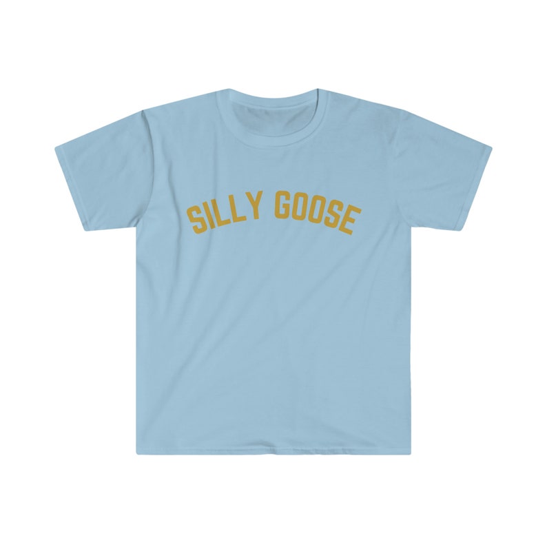Silly Goose University Crewneck Tshirt, Unisex Silly Goose University