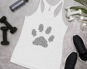 Love My Pet | Animal Tank Top, Pet Tank Top, Racerback Tank Top, Women's Tank Top, Light Tank Top, Tank Top, Fitness Tank Top, Dog Tank Top