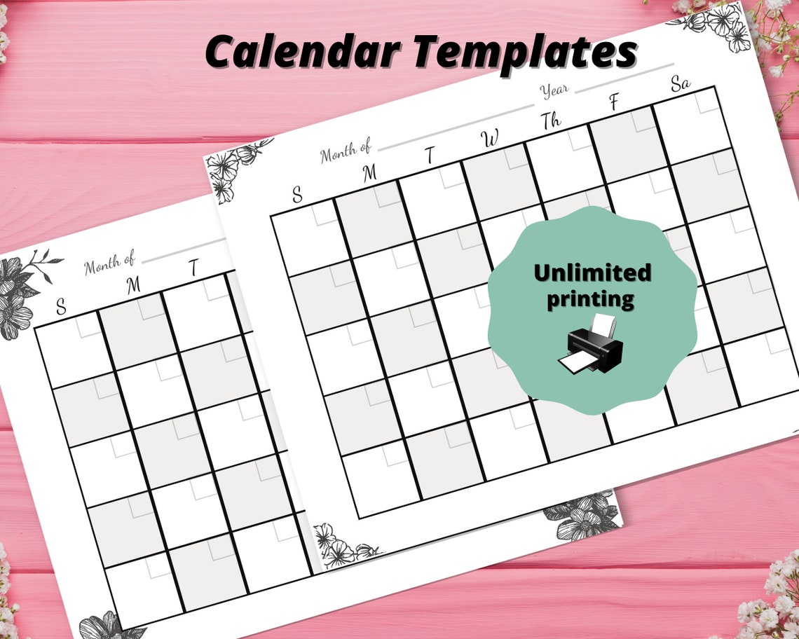 Instant Digital Downloads 11 x 8.5 Printable | Etsy
