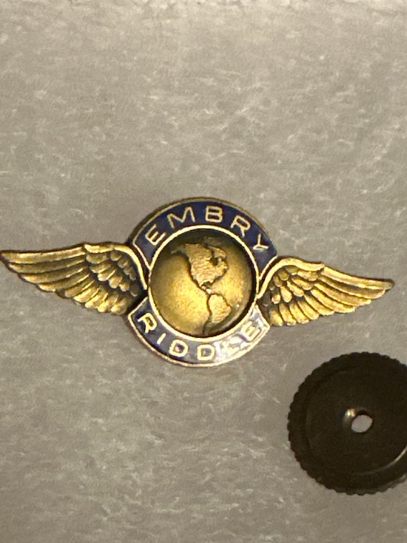 Rare Embry Riddle Lapel pin