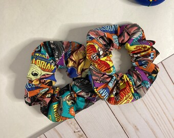 Mandalorian Cotton Scrunchie