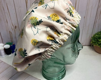 Blossom Dreams Satin Sleep Bonnet: Natural Hair Care