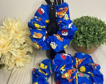 Pokémon Cotton Scrunchie